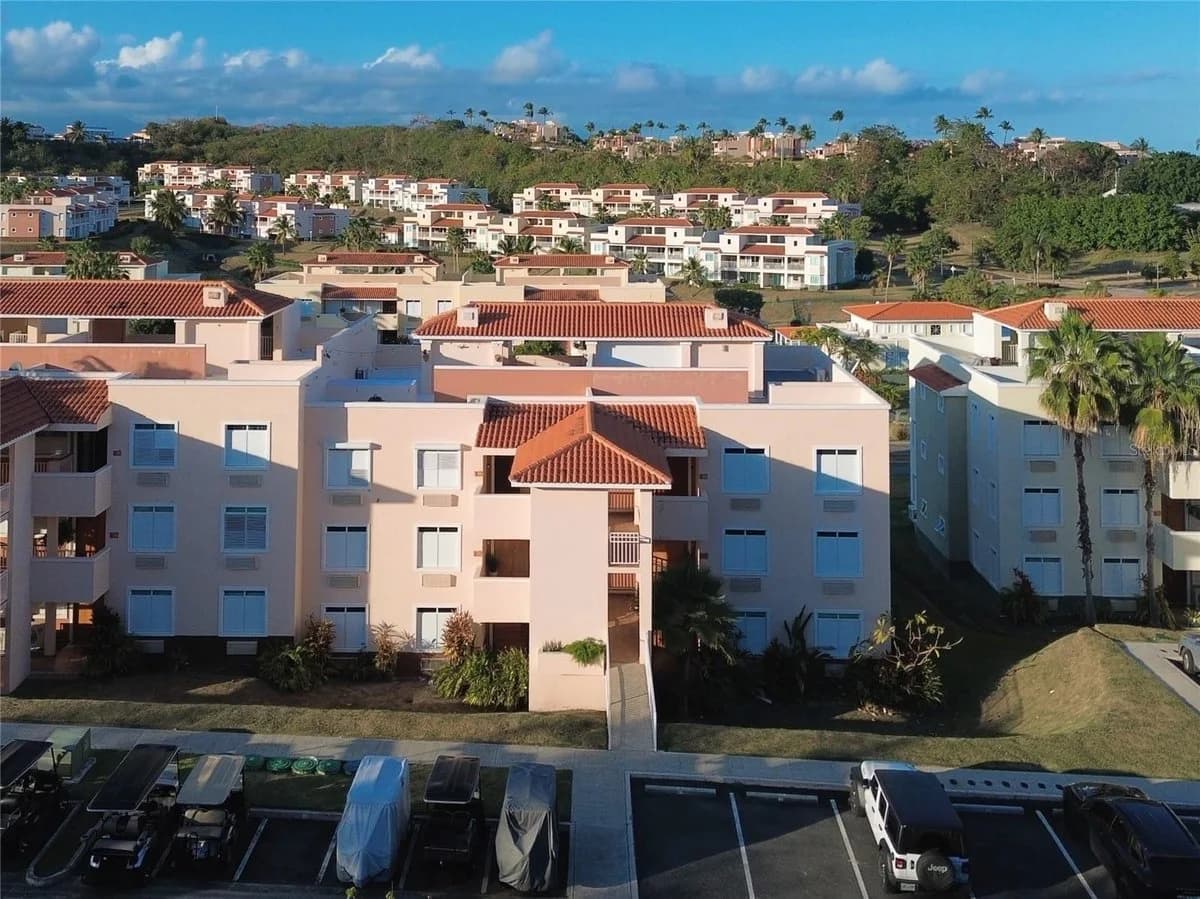 Exterior of Harbour Lakes · Unit 8B shown by ARK Real Estate · Stellar MLS PR9105252