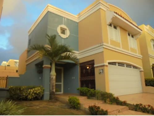Exterior of Andrea's Court residence shown by Prestige Realty