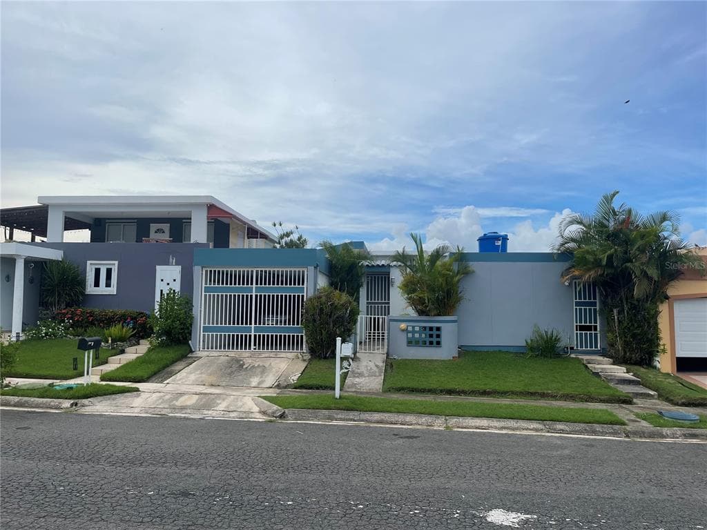Exterior of J residence shown by Realtor.com