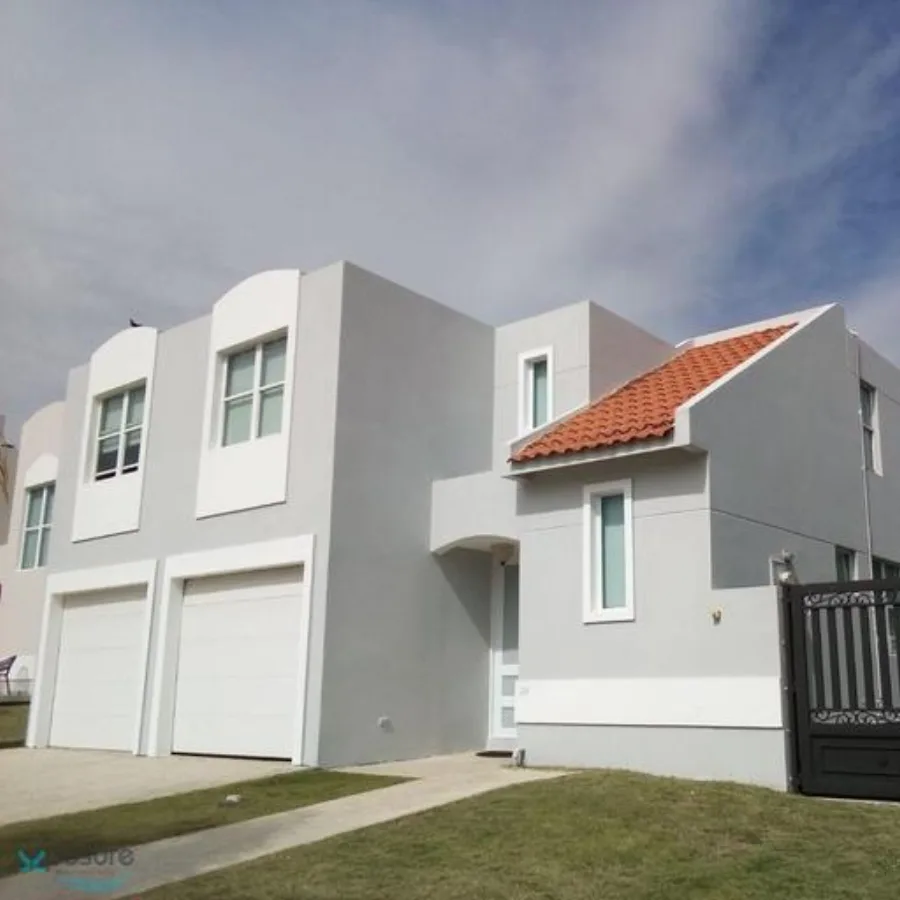 Exterior of No. 34 residence shown by Brevitas