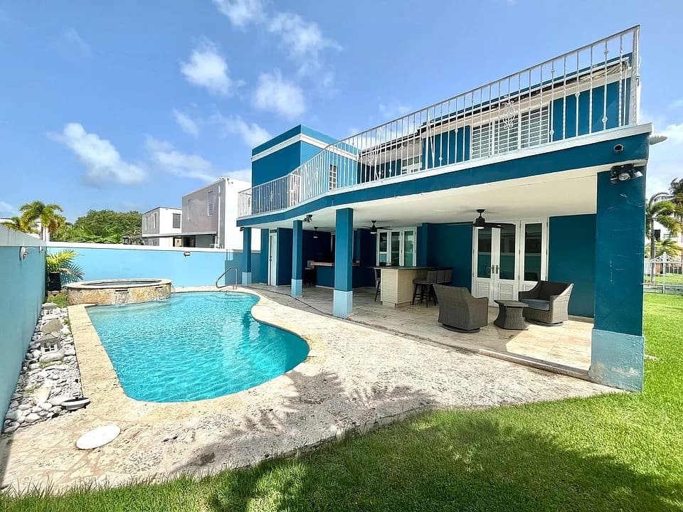Exterior of 1414 Marbella residence shown by Zillow Rentals