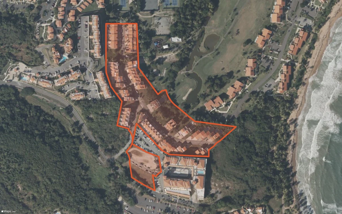 Límite aéreo y estadísticas del informe de Montecarlo en Humacao, Puerto Rico