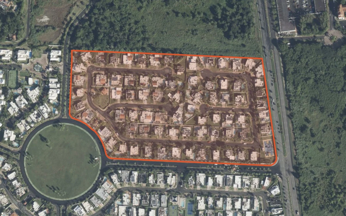 Aerial report boundary and neighborhood statistics for Paseo del Mar in Dorado, Puerto Rico