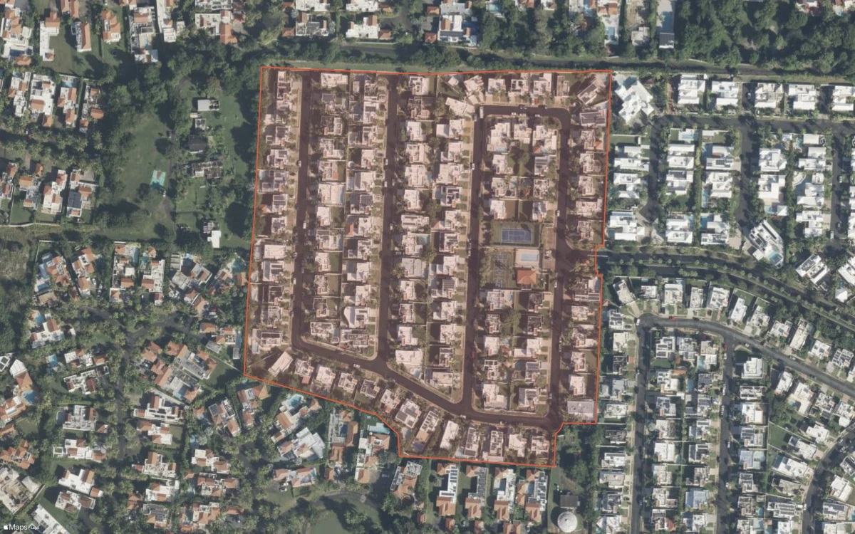 Aerial report boundary and neighborhood statistics for Paseo Las Olas in Dorado, Puerto Rico