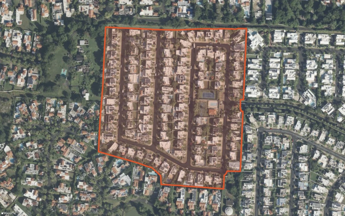 Aerial report boundary and neighborhood statistics for Paseo Las Olas in Dorado, Puerto Rico